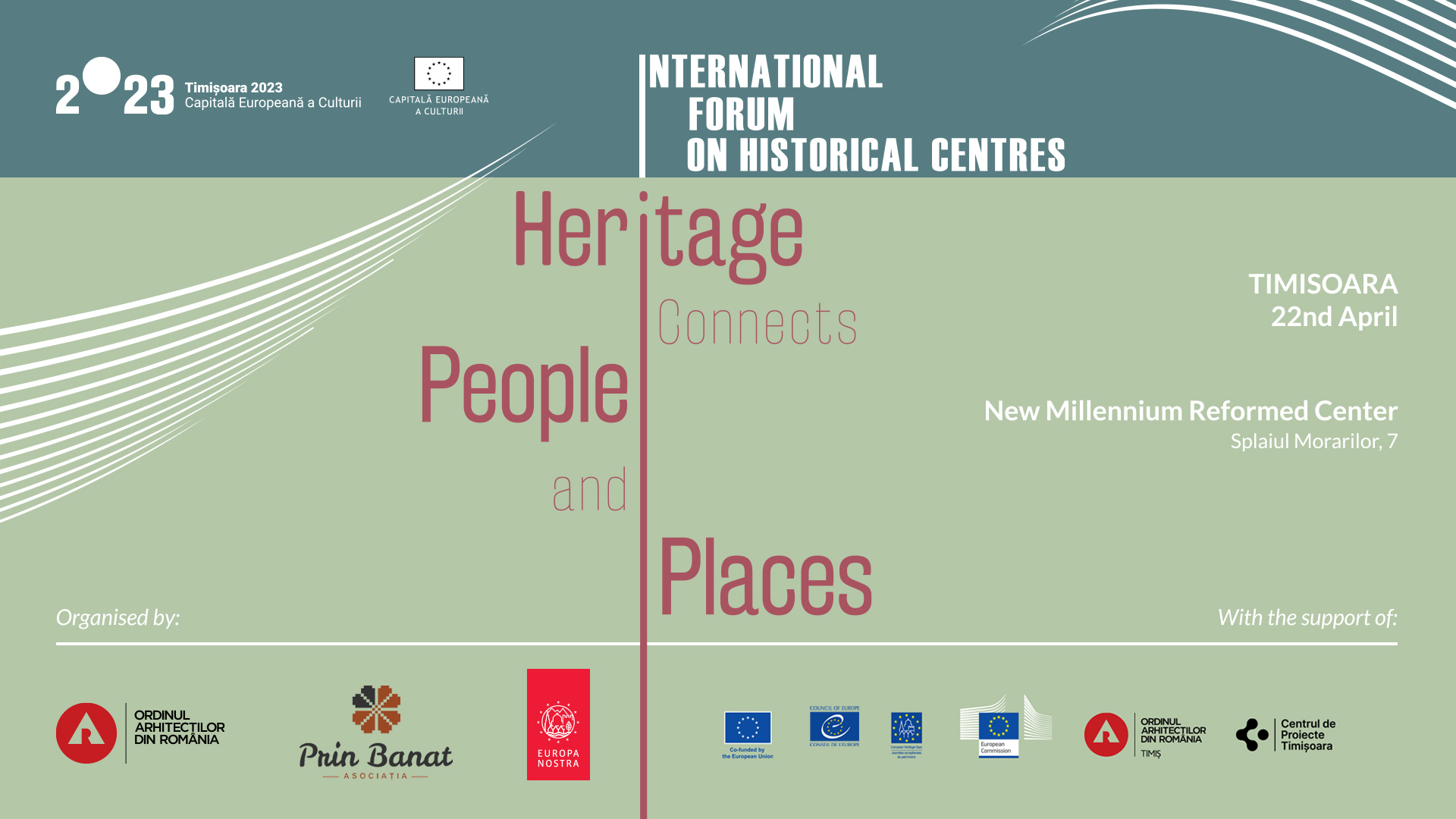Forumul internațional privind centrele istorice: Patrimoniul unește oameni și locuri